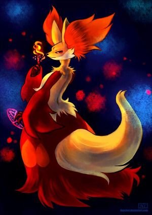 Hello...I am Arya the Delphox, pleased to meet you |female, single, wild|