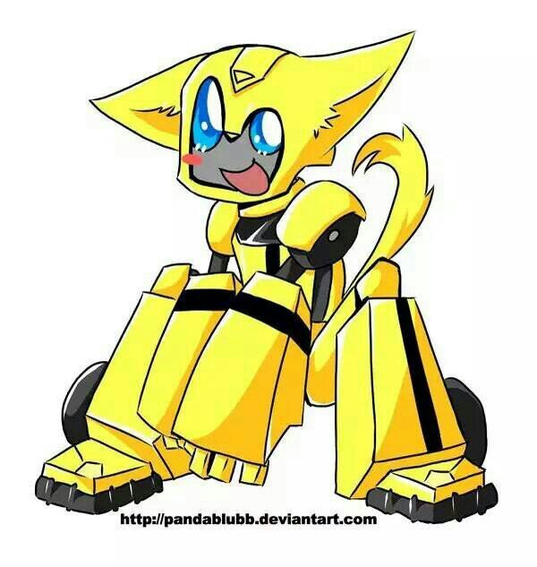 I am bumblebee the teenage autobot from cybertron my fake father is optimus prime my friend is sam and the autobots drift calls me puppy dog face