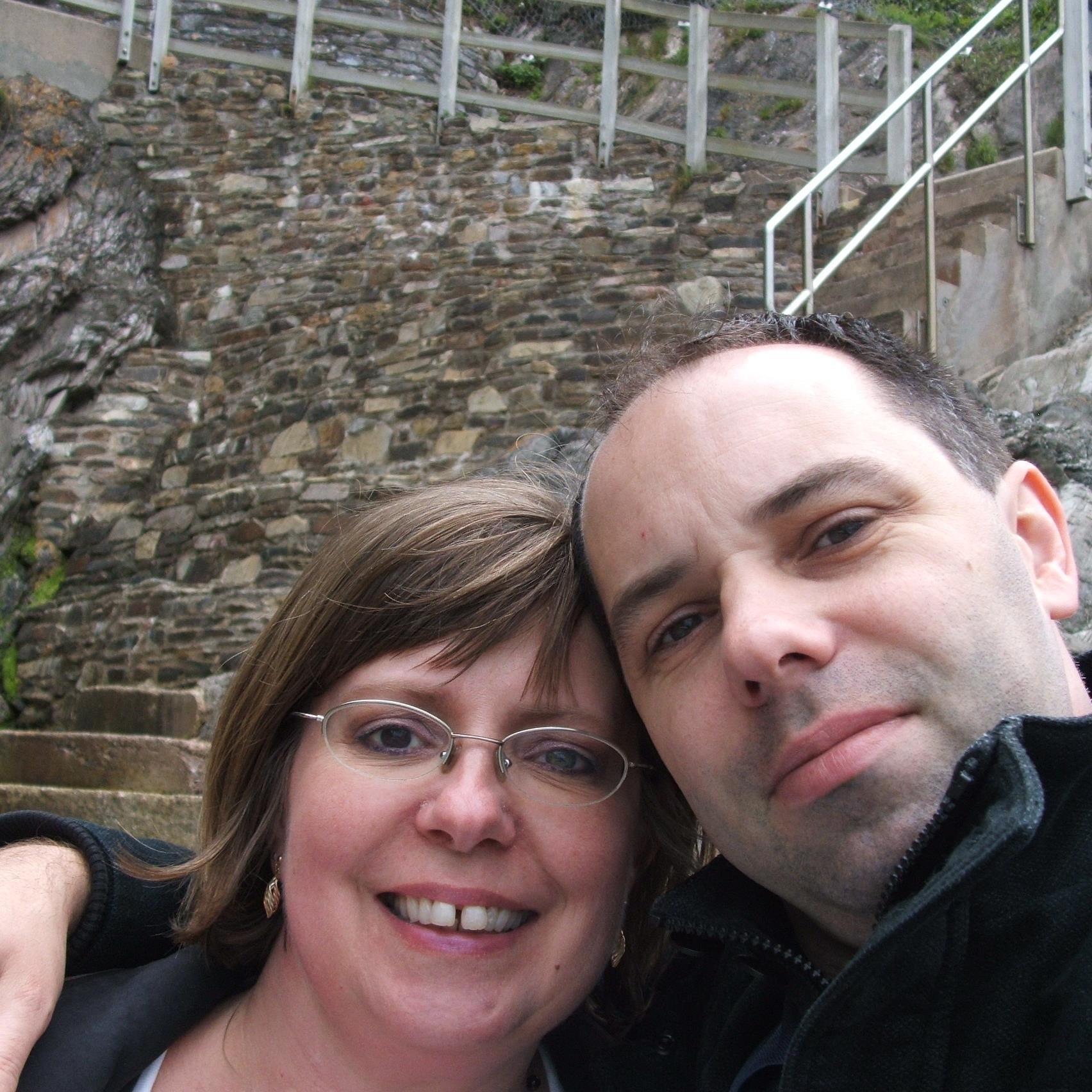 Wifey to Mike , Mum to Vicki and Tom.