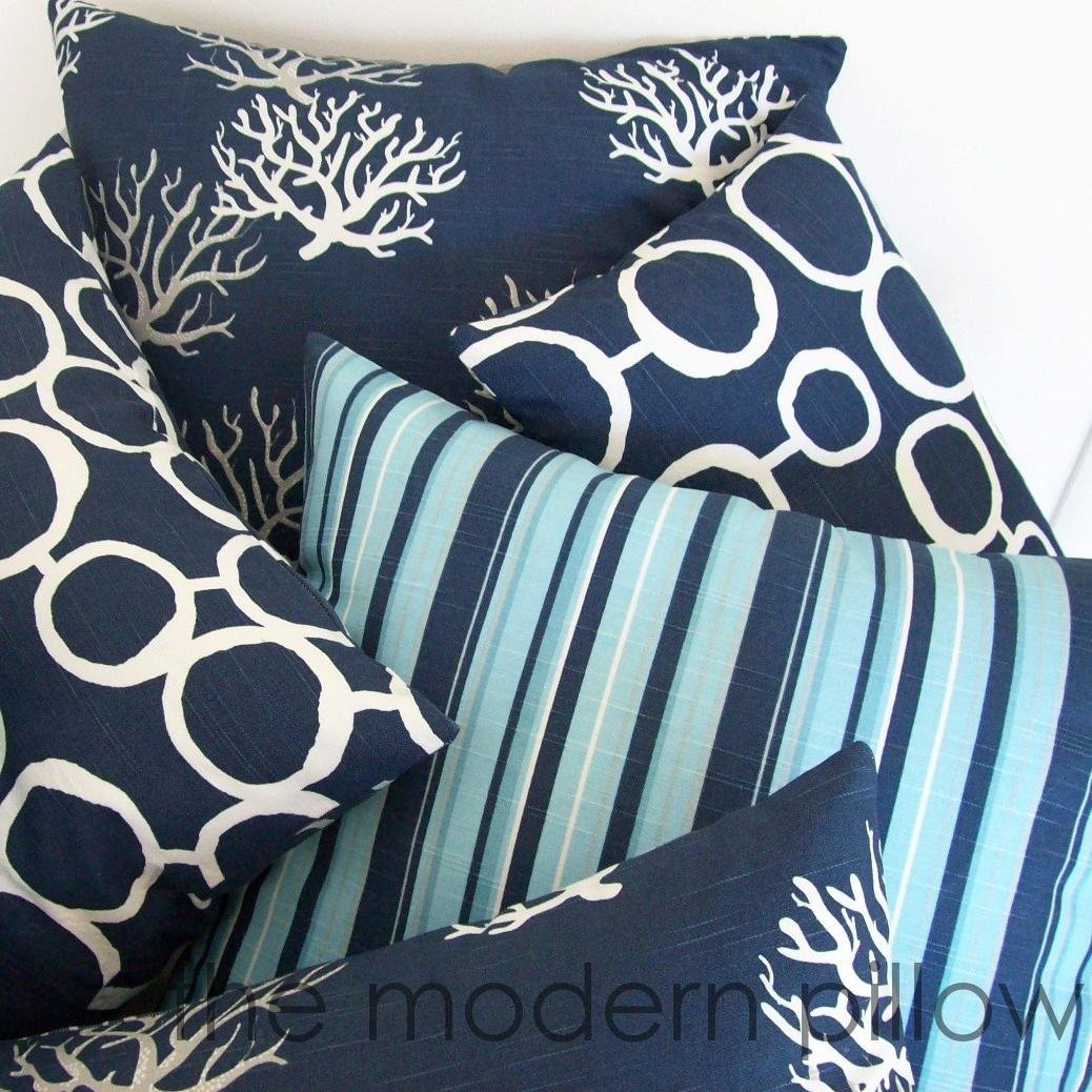 The Modern Pillow carries a large selection of decorative throw pillows in a variety of styles, colors, and sizes.