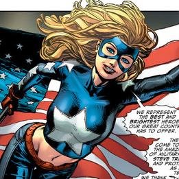 Current bearer of the Starman legacy, teenager Courtney Whitmore serves as a valued member of the Justice League of America.