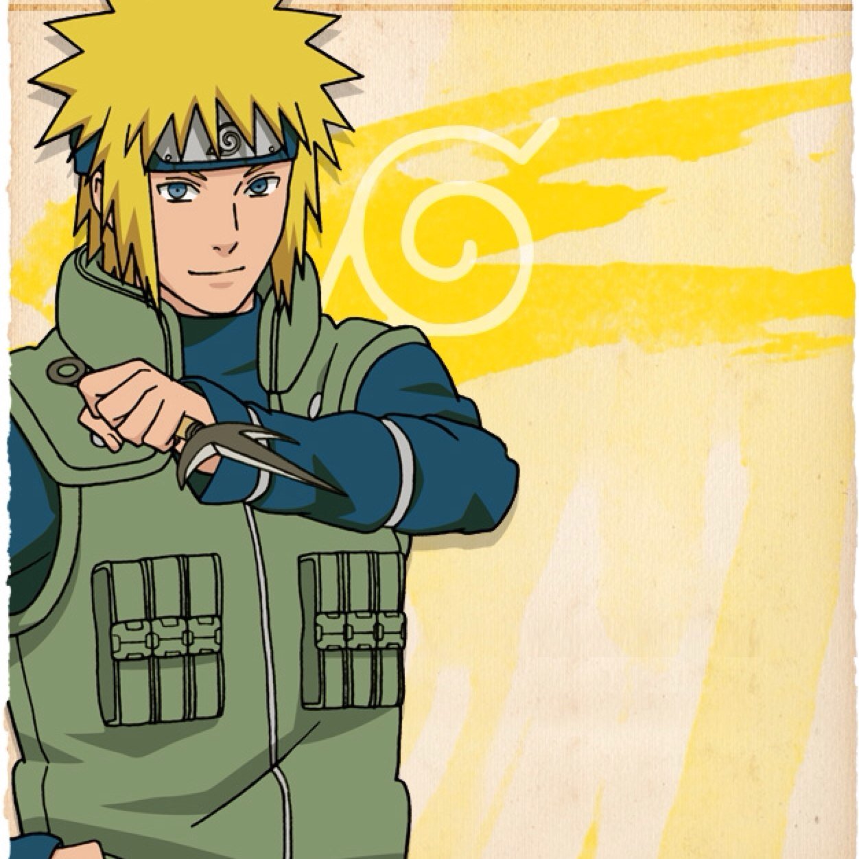 Namikaze Minato〔波風ミナト〕, The Savior of This World. Father of Uzumaki Naruto. Yondamie.