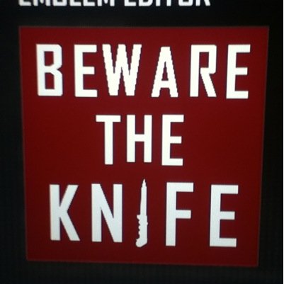 Hi, I'm TGE_Knife from TGE_Gaming and all I do is knifing. Add me on PSN, TGE_KNIFE.