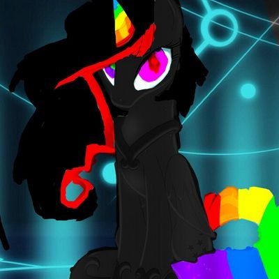 Daughter of @Neon_Bass. Sister is @Mlp_GalaxyBass. (#Rp #Bi)