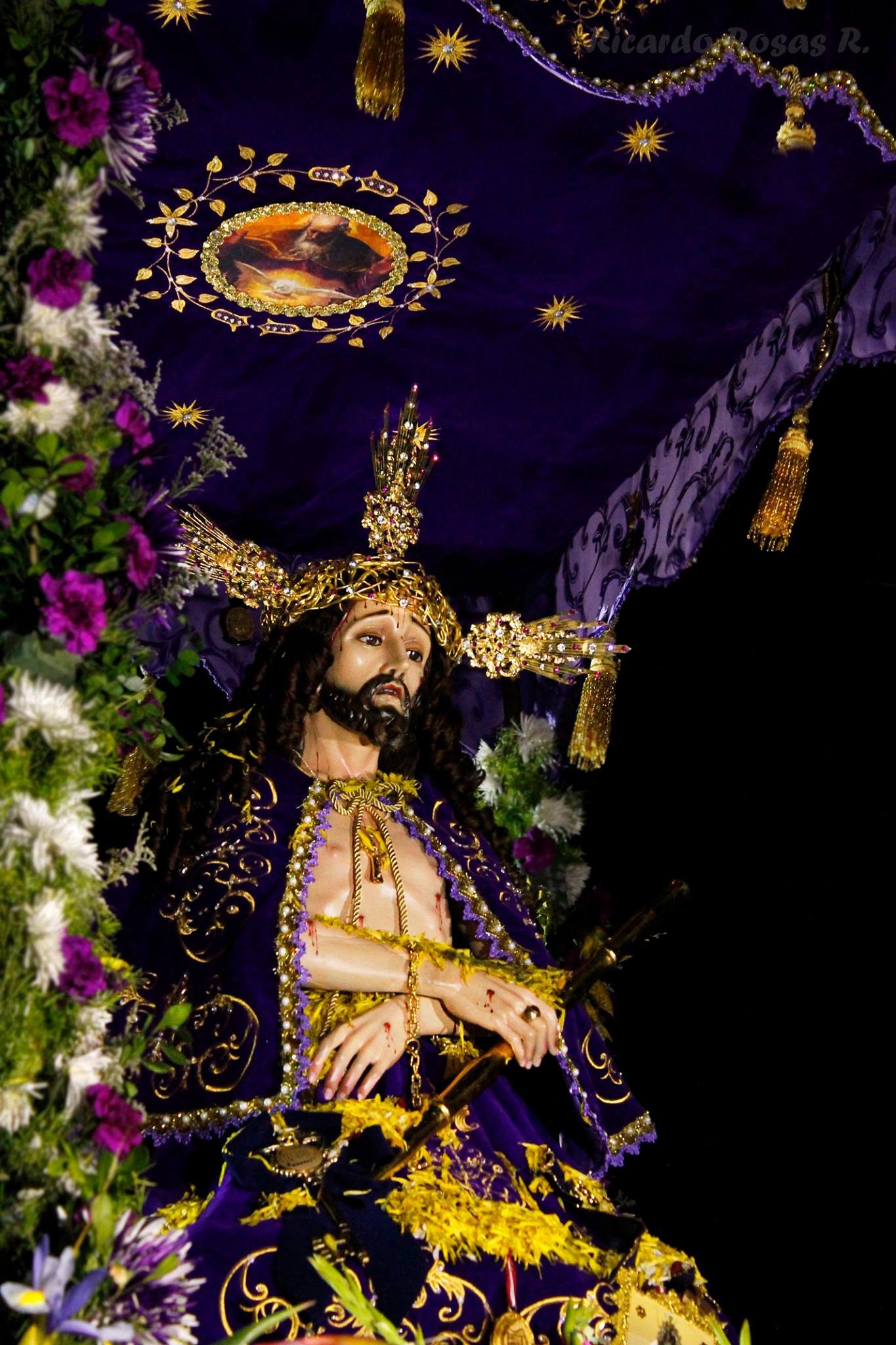 Señor de la Caña que se Venera en Punta de Bombon, Islay - Arequipa.