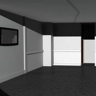 reflections, selected & projected // attention surplus futurism [Black Cube]