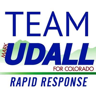 Rapid response from @MarkUdall2014 war room