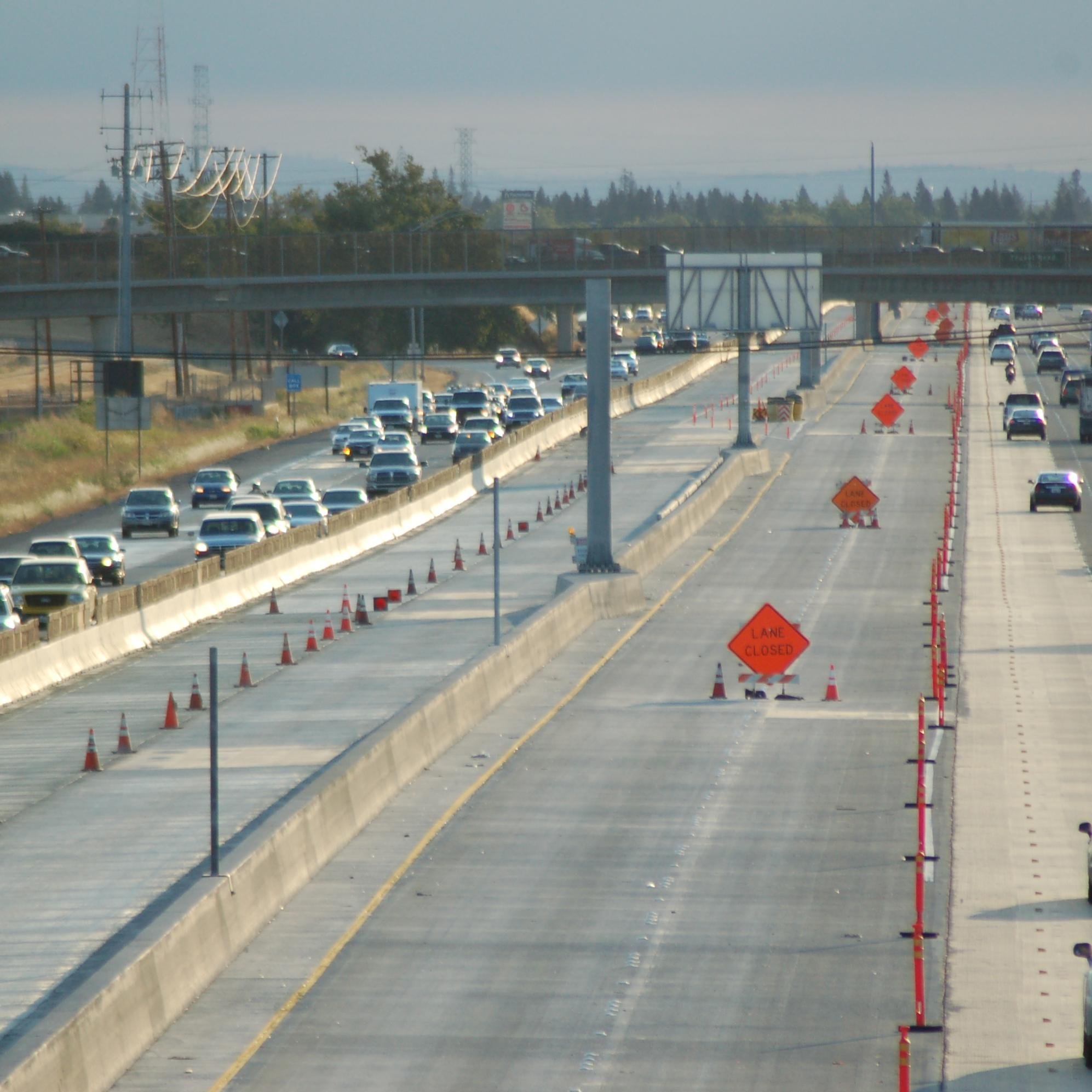 The $133 million Interstate 80 Across the Top project is building 10 miles of bus/carpool lanes and repaving from West El Camino Avenue to Watt Avenue.