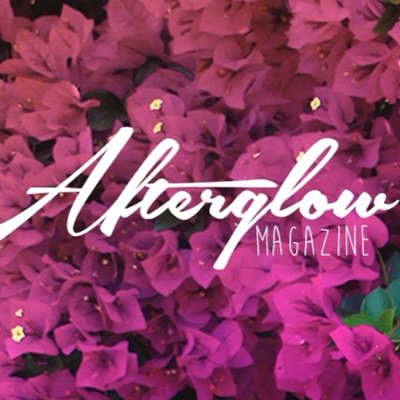 Afterglow is the magazine to read to inspire, motivate and express yourself. 
http://t.co/ULB248dNvO