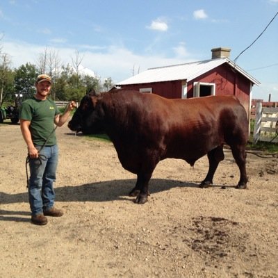 Farmer with a passion for sports.