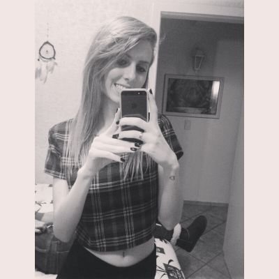 Happiness hit her like a train on a track