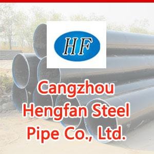 Cangzhou Hengfan Steel Pipe Co., Ltd.'s products include seamless steel pipe, spiral steel pipe and the main products of pipe fittings.