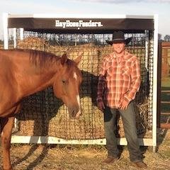 HayBossFeedersD's profile picture. Owner and Sales Manager of HayBoss Feeders.  A revolutionary, no-waste, multi-species forage feeding system for horses, goats and sheep. Graze not Gorge.