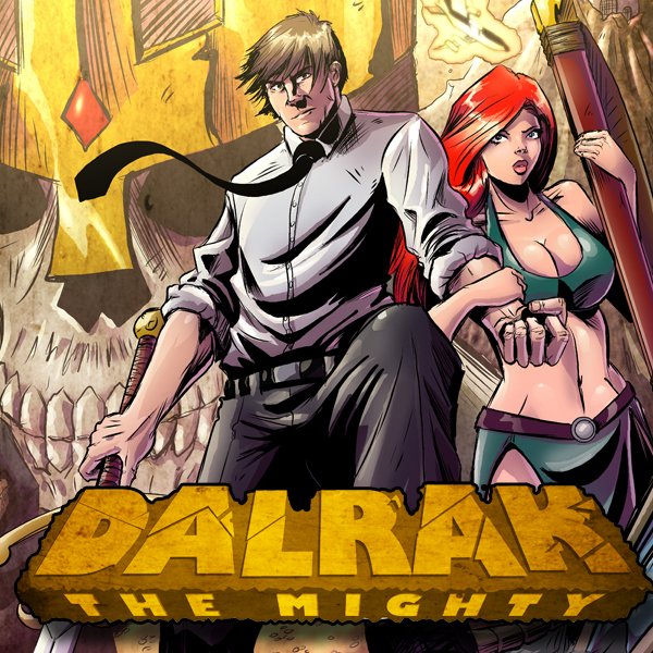 Created, written, and drawn in just 36 hours this is the official twitter of of Dalrak The Mighty comic book...