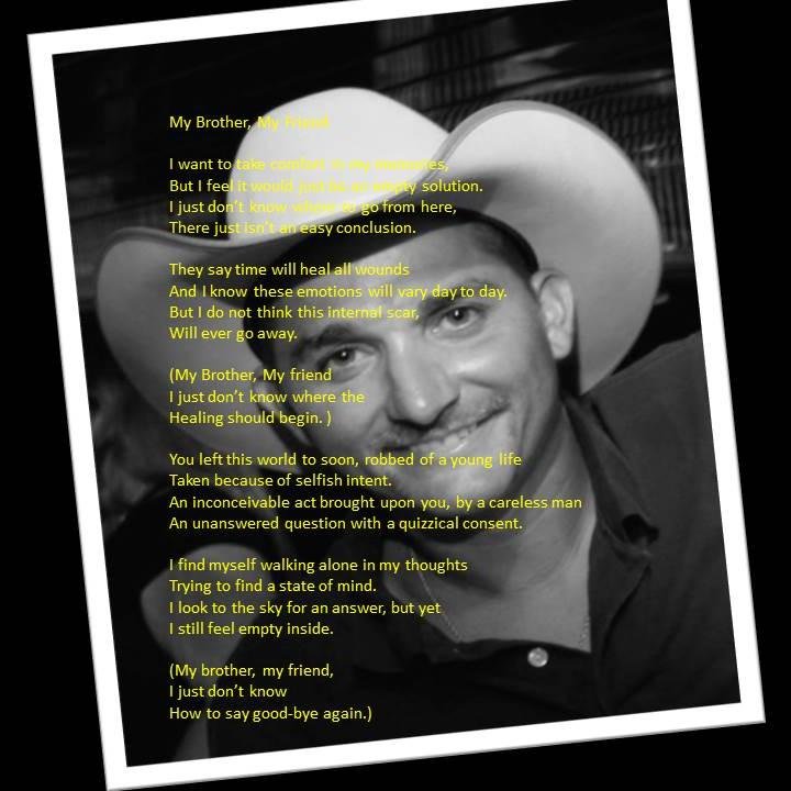songforadam's profile picture. Please visit the Facebook page. Turn My Brother, My Friend into a song. Seeking help by artist & songwriters