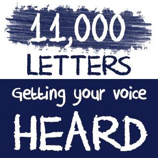 We challenge the Pro-Israel Community to reach a target of sending 11,000 letters to our Parliamentarians in support of Israel's right to live in peace!