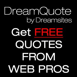 Dreamquote connects website owners and companies to pre-screened web professionals.