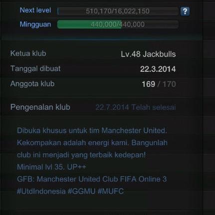 Official twitter Club Manchester United of FIFA Online 3! #GloryGloryManUtd!!!