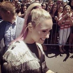 she's my inspiration. she's my saviour. she's unbroken. she's a warrior. she's demetria devonne lovato