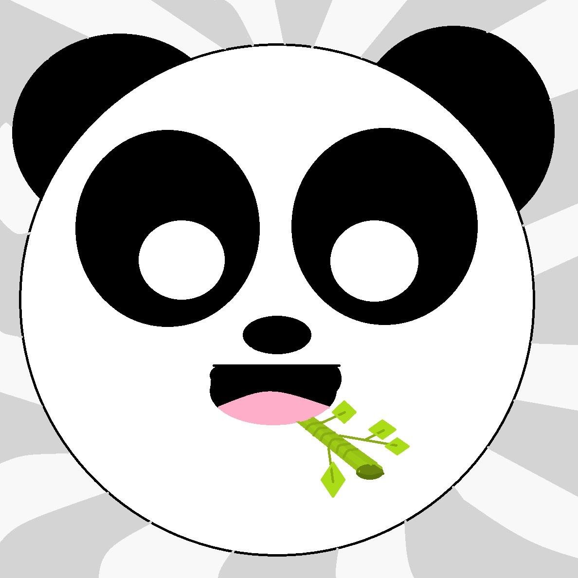 ¡Amo al mundo! me encantan los pandas, la música