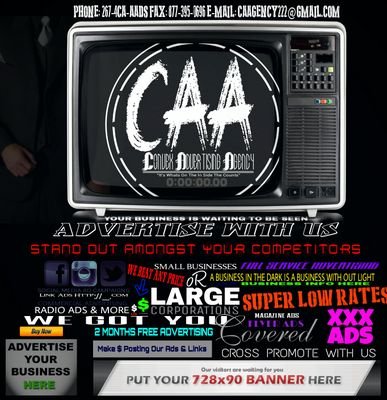 Make real money posting our links & ads ~ no gimmick's or catches / Cross promote your business with us [No Dms or Mentions] Ads Powered By The @CAAgency_