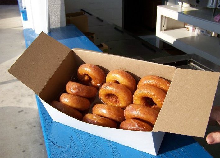 The Shelbyville Optimist Club donuts have been a part of the Tennessee Walking Horse National Celebration since 1960. The proceeds fund youth activities.