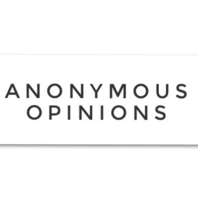 AnonOpinionBlog's profile picture. Hi there I made a blog where I write my opinions and feelings and stuff.. It would be nice if you checked it out http://t.co/iqUK9RAlHm