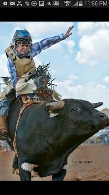 I'm second (he^1) bullriding is me