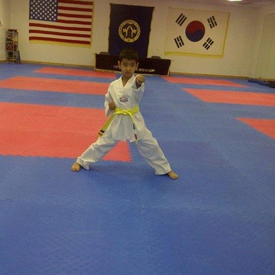 Tae-Kwon-Do@5yrs feels good!