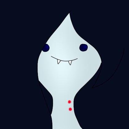 Marceline The Vampire Queen.Daddy's little monster. Eat shades of red, playing guitar, Finn`s friend.