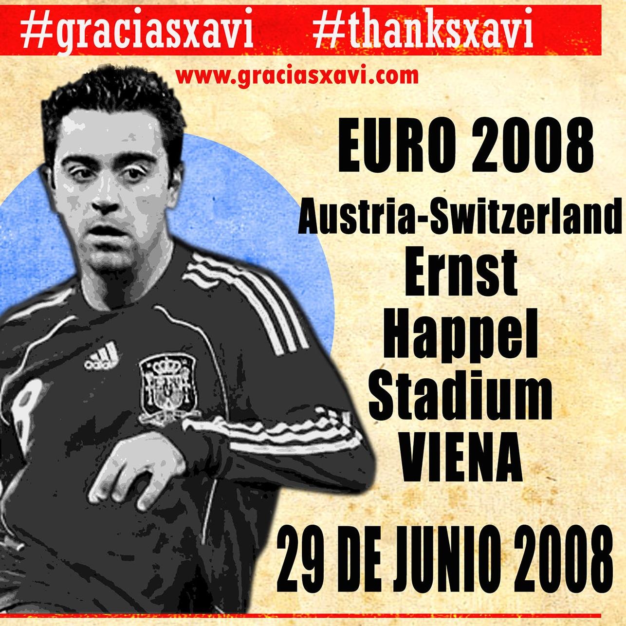 Join the worldwide tribute to Xavi @ http://t.co/oM353nLd91