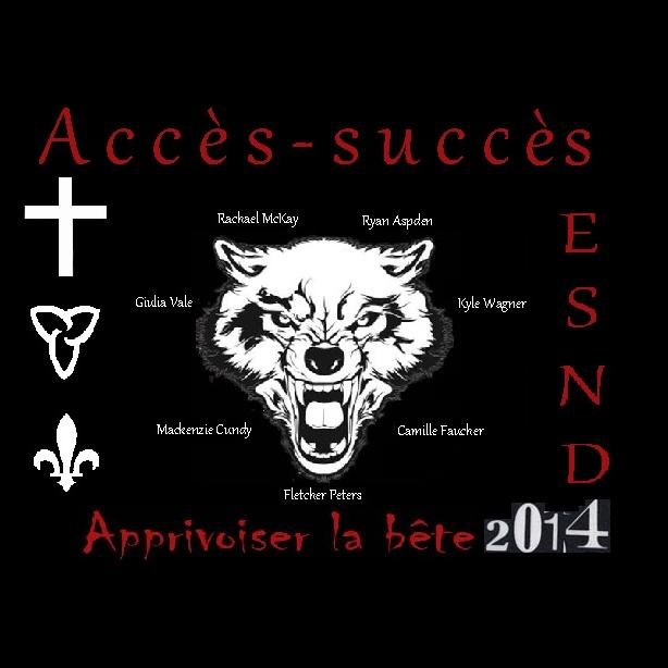 ASND2014's profile picture. Compte officiel du cours Accès Succès 2014 à l'école secondaire Notre-Dame!
