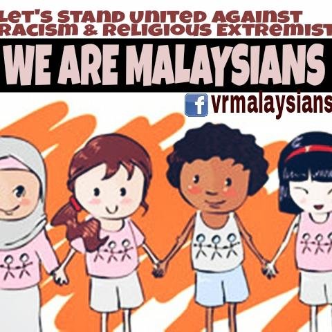 This is the United Malaysian voice against Racial & Religious Extremism
WE ARE MALAYSIANS
**Manivannan Rethinam**