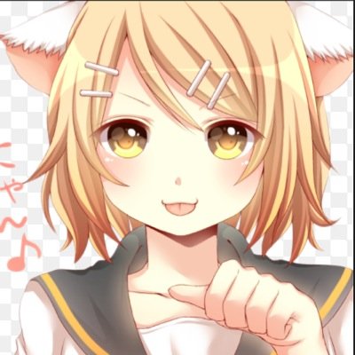 Hello^_^ im rin kagamine + im a neko my master is len kagamine so no touchies! ありがとう my miku-chanX3 @VOCALOID__o1 um im single...i love oranges, and my bffs