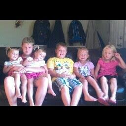 I am a wife and mom of 6...I love my life and wouldn't change a thing!