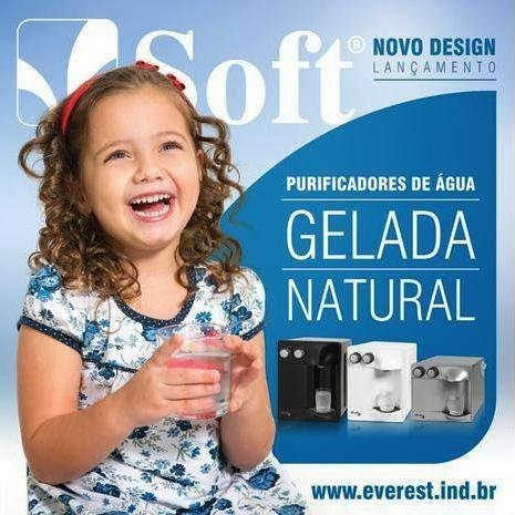 Vendas e assistencia tecnica purificadores de agua soft everest em goiania