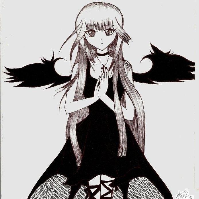 I like to read sometimes
 My favorite color is black 
 I dont really like the sun 
 I love it when is night time
 I love spiders
 and creepypasta.