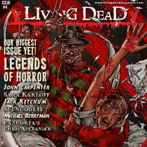 Don't Just Watch Horror, Live Horror!                           A Lifestyle/Culture Magazine for the Horror Community.