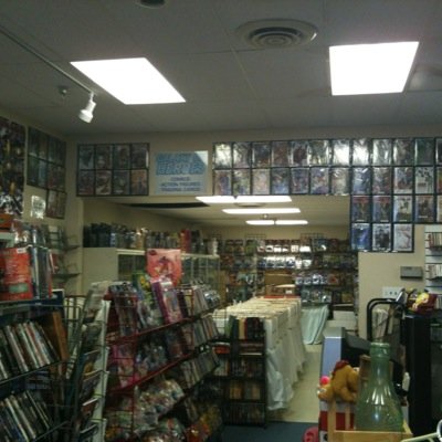 We are a comic book store located in a vendors mall called The Shop Of Shops. We are located at 10205 Taylorsville Road, Louisville Kentucky 40299. 502-592-8853