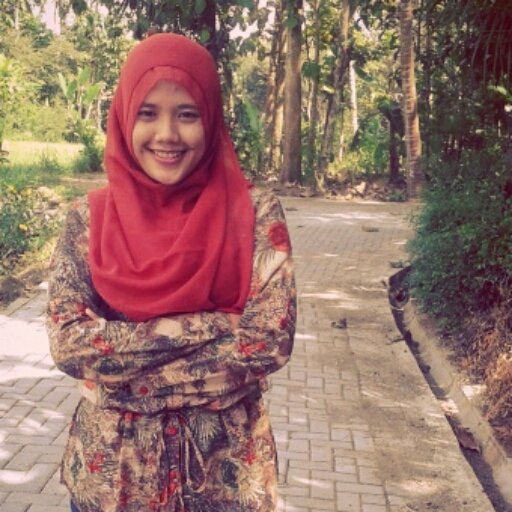 girl with one dimple on the right cheek ;')