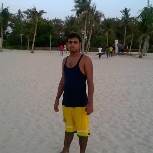 At work