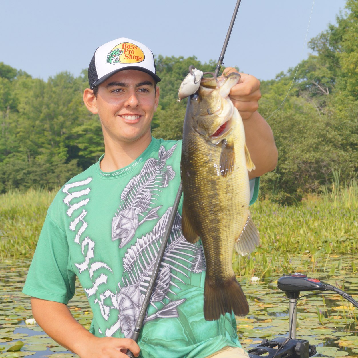 I like to fish from time to time