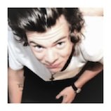 you're hot and harry loves you to the moon and back