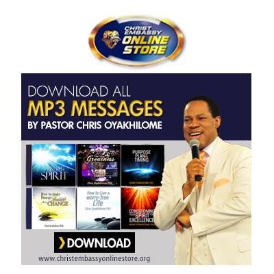 Get Life-changing messages by Pastor Chris.
Available in Mp3 and Mp4 downloads. Follow us to get exclusive offers.