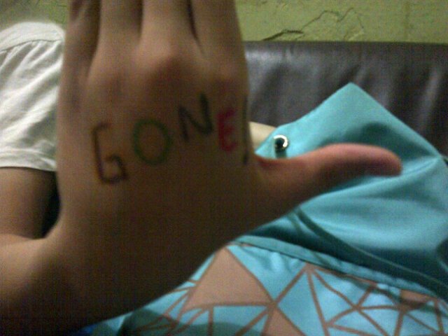 gone!