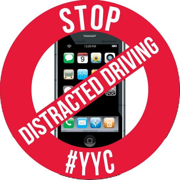 Are you sick of seeing #yyc drivers texting or on the phone while behind the wheel? Post their pics here or DM us and we will. Distracted driving kills.