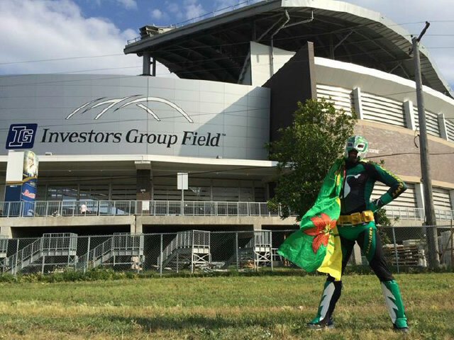 Saskatchewan's newest superhero & defender of Rider and Rush Nation.