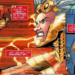 I'm the flash, the flash after my brother killed me and I was reborn