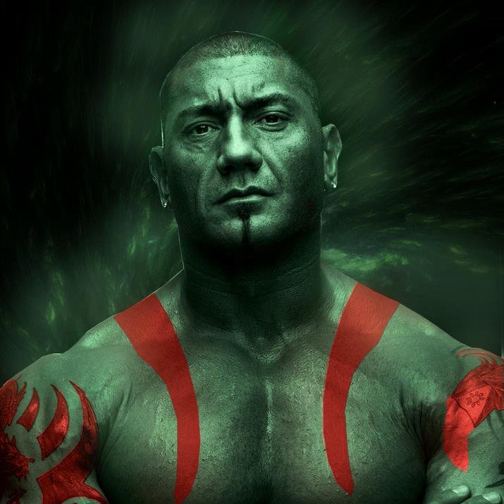 Well,Im Drax Of Course. just being a badass and awesome. im a Guardian Of The Galaxy Obviously. That is all. member of The Guardians.  #Single