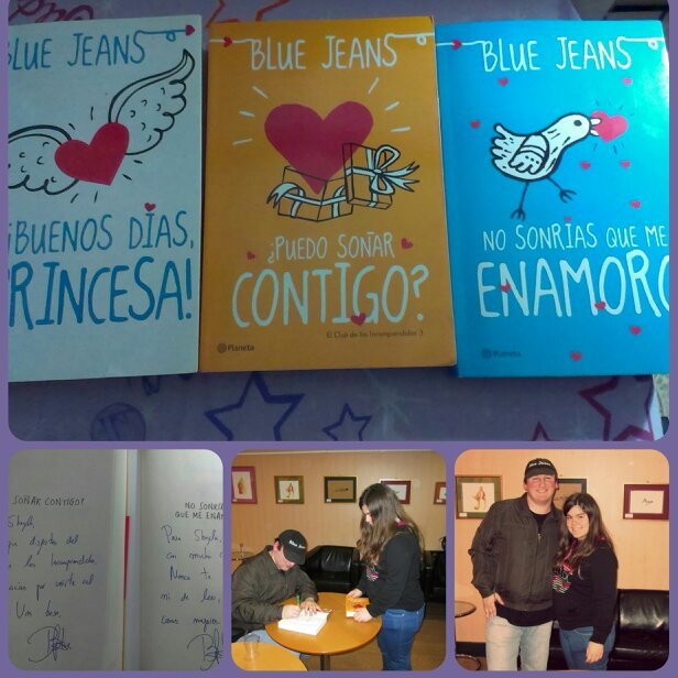 fan de Blue jeans. sus libros te trasportan a otra dimensión